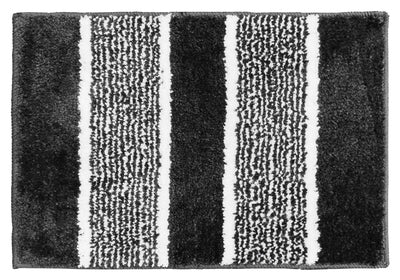 Two soft microfiber bathmats in a 2-piece set from IR Home Furnishing, featuring plush, absorbent material for bathroom comfort.